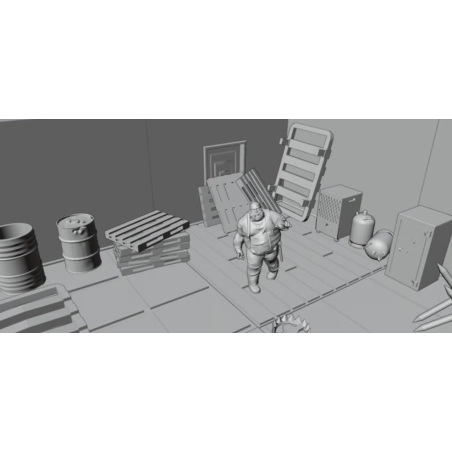 Trench Scenery Set DIGITAL (STL)