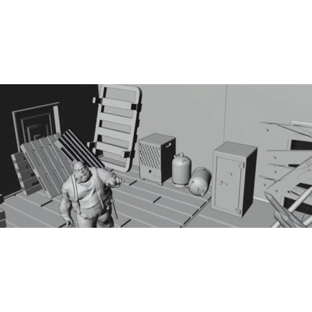 Trench Scenery Set DIGITAL (STL)