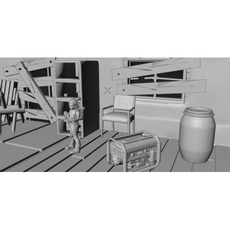 Trench Scenery Set DIGITAL (STL)