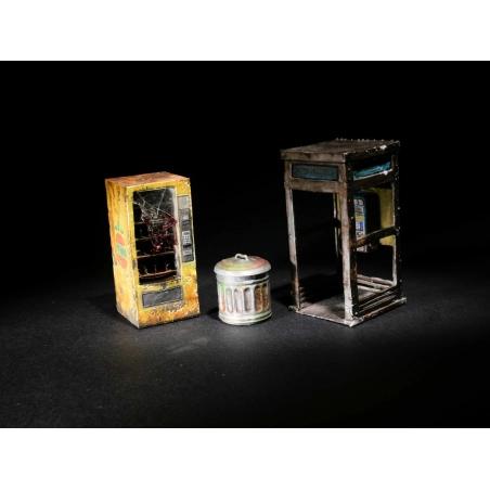 Set de cabina, vending y papelera - Formato físico