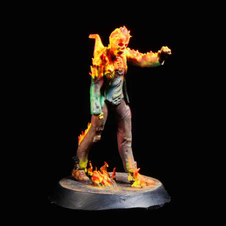 Zombi de fuego - Formato físico