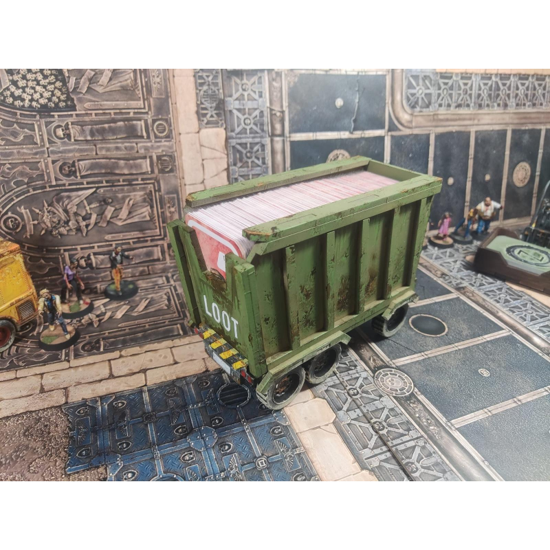 Remolque dispensador de cartas de Loot MDF