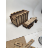 Remolque dispensador de cartas de Loot MDF
