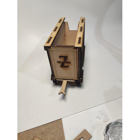 Remolque dispensador de cartas de Loot MDF